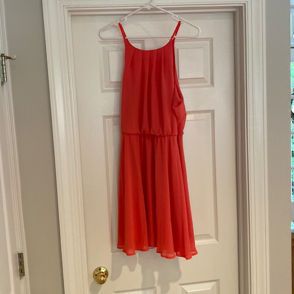 Coral dress - Blue Rain - size large - NWOT